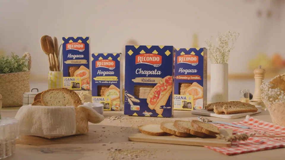 Bodegón del set con productos Recondo.